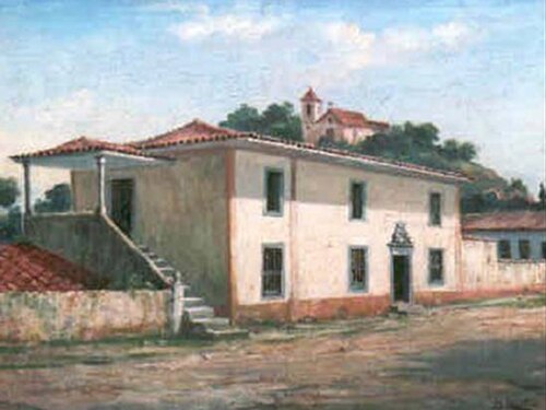 Casa do Trem e Capela de Santa Catarina, , Benedito Calixto de Jesus