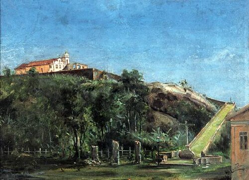 Convento de Itanhaém, 1950, Benedito Calixto de Jesus