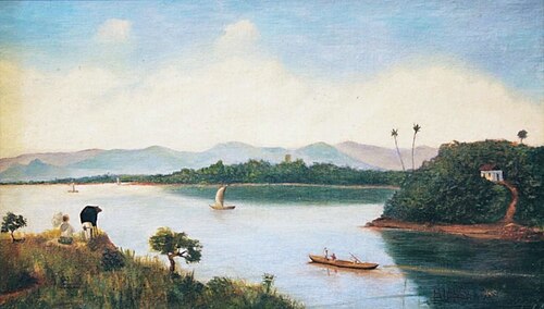 Litoral paulista, 1906., 1906, Benedito Calixto de Jesus
