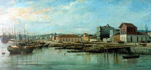 Porto do Bispo, 1887, Benedito Calixto de Jesus