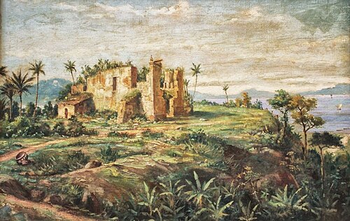 Ruínas da Capela de Nossa Senhora das Neves., 1950, Benedito Calixto de Jesus
