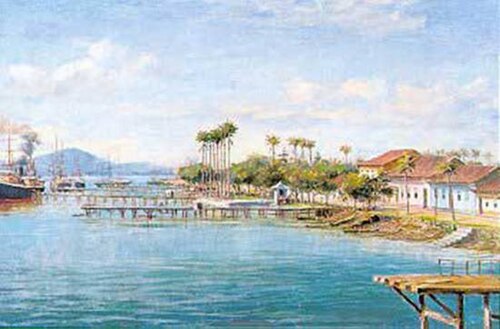 Porto de Santos, , Benedito Calixto de Jesus