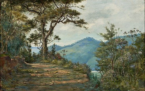 Paisagem (Da Série Mata), 1950, Benedito Calixto de Jesus