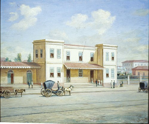 Estação da Luz, 1880, 1901, Benedito Calixto de Jesus