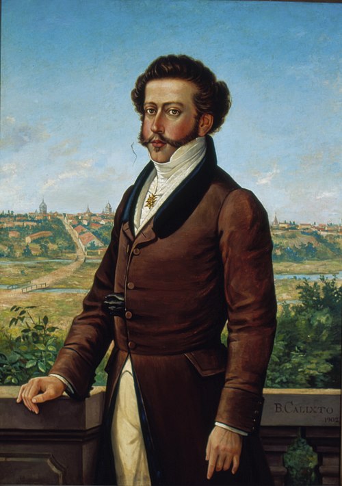 Retrato de Dom Pedro I, 1902, Benedito Calixto de Jesus