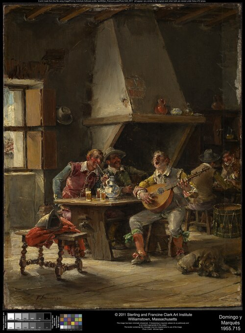 Drinking Song, 1890, Francisco Domingo y Marqués