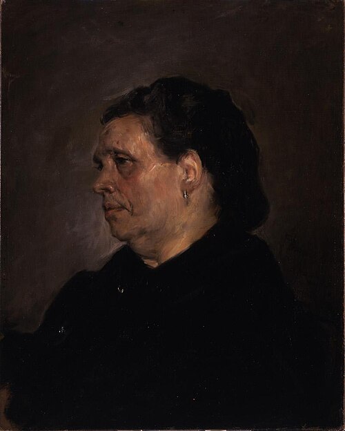 My Mother, 1865, Francisco Domingo y Marqués