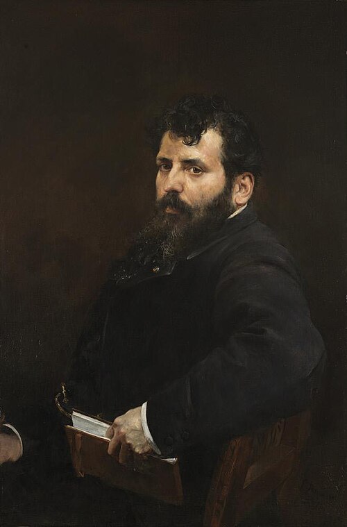 Portrait of the Artist, 1886, Francisco Domingo y Marqués