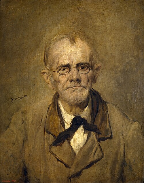 The old-fashioned Cobbler, 1870, Francisco Domingo y Marqués