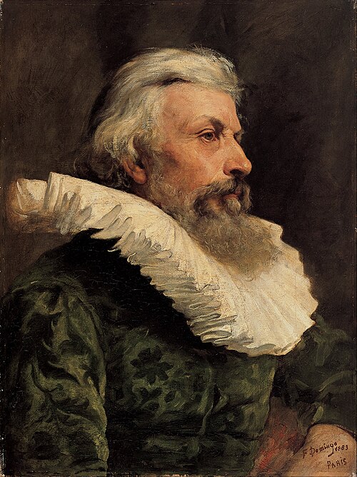 Head of a Gentleman, 1883, Francisco Domingo y Marqués
