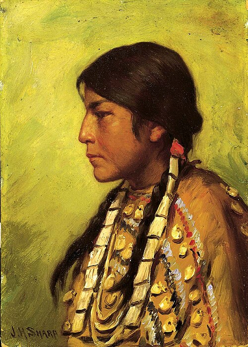 Blackfoot Girl, 1902, Joseph Henry Sharp