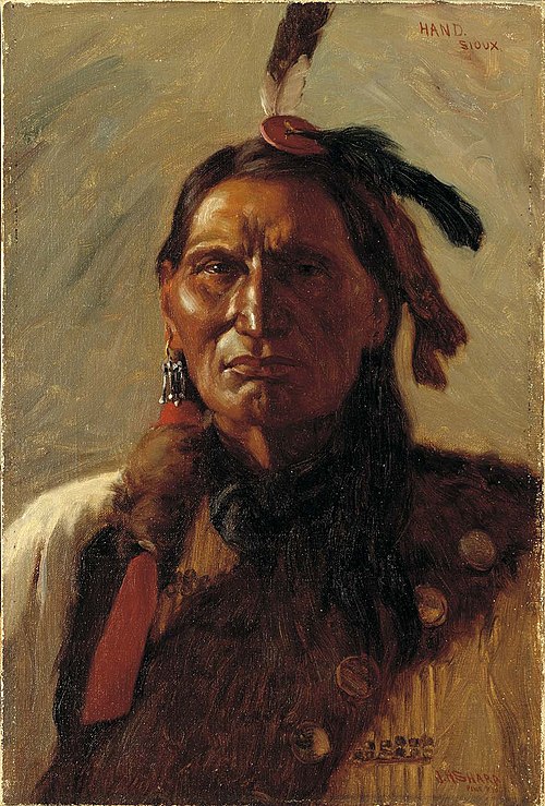 Hand, 1900, Joseph Henry Sharp