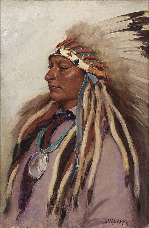 Chief Spotted Elk, 1905, Joseph Henry Sharp