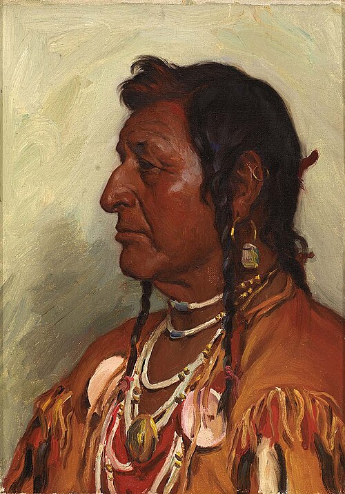 White Swan, 1900, Joseph Henry Sharp