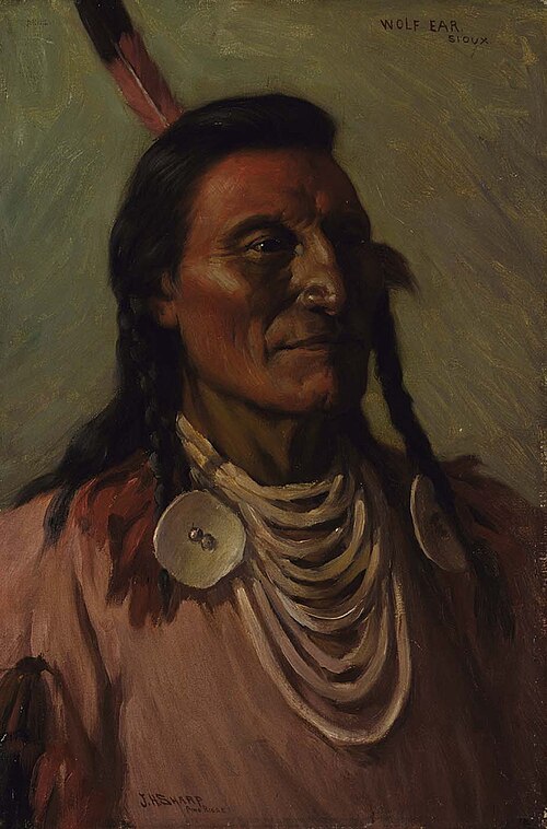 Wolf Ear, 1900, Joseph Henry Sharp