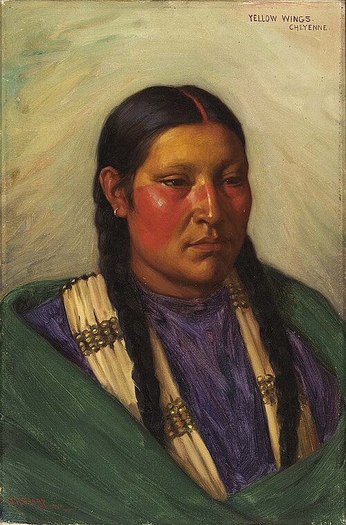 Yellow Wings, 1900, Joseph Henry Sharp