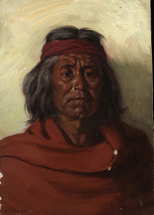 Y-yut-mat, 1900, Joseph Henry Sharp