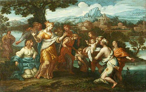 The Finding of Moses, , Pierre de Cortone