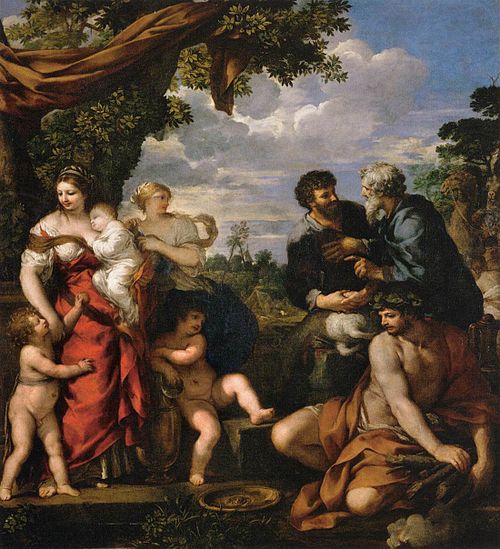 L'Alliance de Jacob et de Laban, 1630, Pierre de Cortone