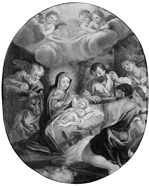 The Adoration of the Shepherds, 1640, Pierre de Cortone