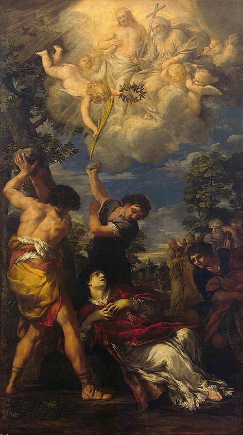 Martyrdom of St Stephen, 1660, Pierre de Cortone