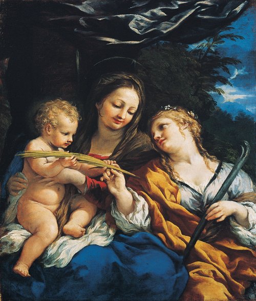 Madonna and Child with Saint Martina, 1645, Pierre de Cortone