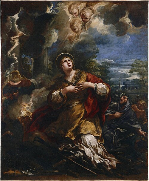 Saint Martina Refuses to Adore the Idols, 1657, Pierre de Cortone