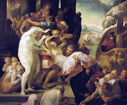 The Abduction of Helen, 1534, Le Primatice