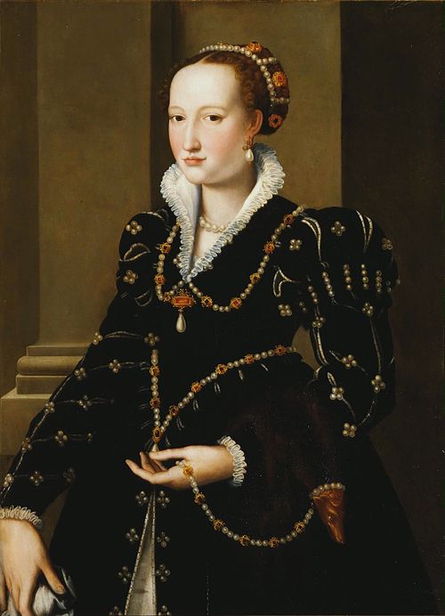 Portrait of Isabella de' Medici, 1565, Alessandro Allori