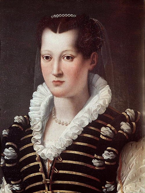 Portrait of Isabella de' Medici Orsini (?), 1587, Alessandro Allori