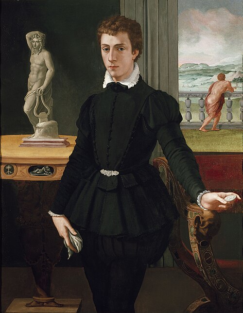 Portrait d'un jeune homme, 1561, Alessandro Allori
