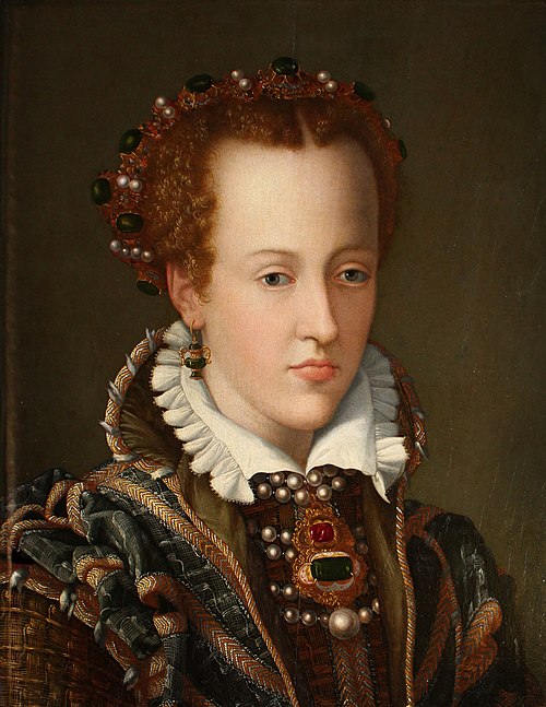 Portrait de Jeanne d’Autriche, 1570, Alessandro Allori