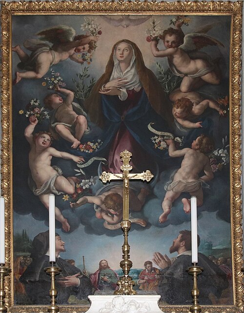 assunta della misericordia di prato, 1603, Alessandro Allori