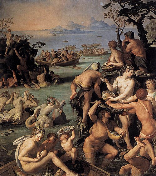 La Pêche des perles, 1570, Alessandro Allori