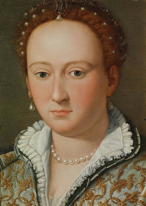 Portrait of Bianca Cappello, 1578, Alessandro Allori