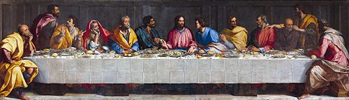 The Last Supper, 1582, Alessandro Allori