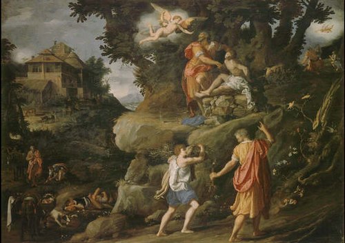 The Sacrifice of Isaac, 1601, Alessandro Allori