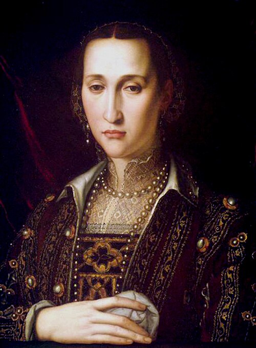 Portrait of Eleonora di Toledo, 1560, Alessandro Allori
