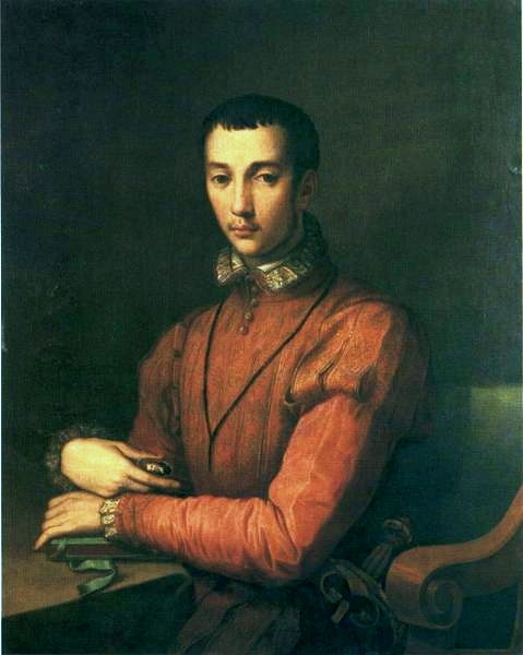 Portrait of Francesco de' Medici, 1560, Alessandro Allori