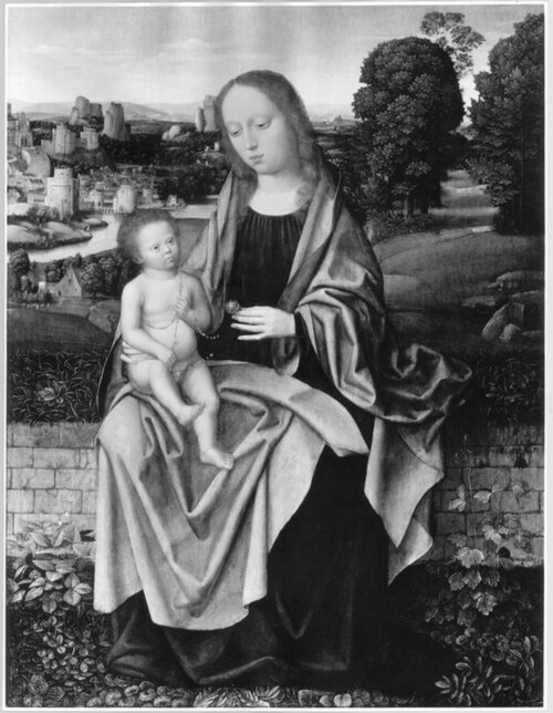 Madonna and Child, 1525, Gérard David