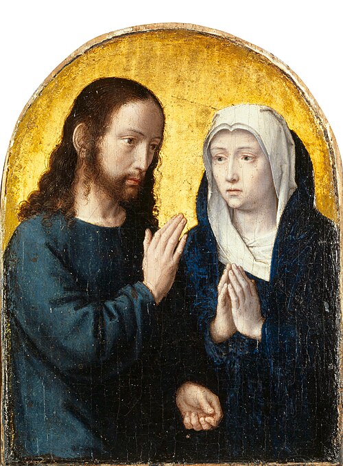 Adieux du Christ à sa mère, 1492, Gérard David