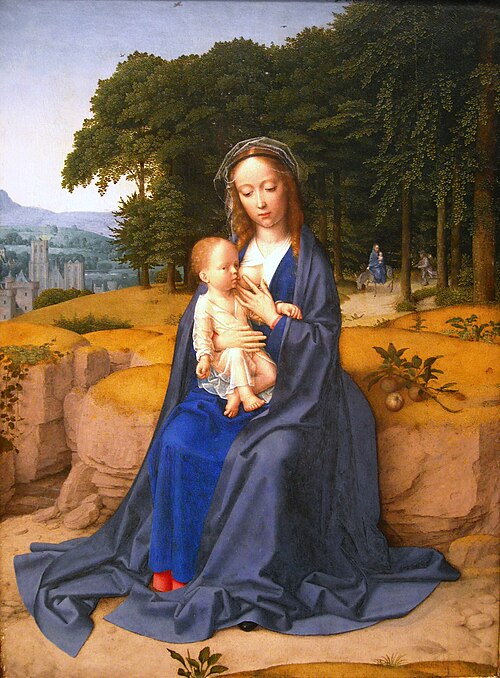The Rest on the Flight into Egypt, 1500, Gérard David