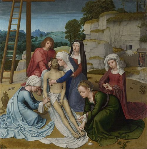 Lamentation, 1519, Gérard David
