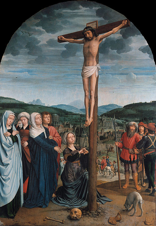 Christ on the Cross, 1515, Gérard David