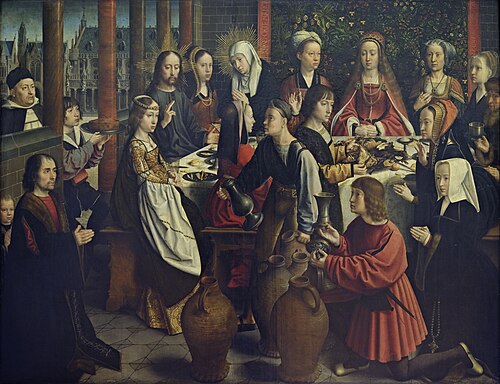 Les Noces de Cana, 1500, Gérard David