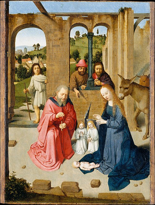 Nativité, 1480, Gérard David
