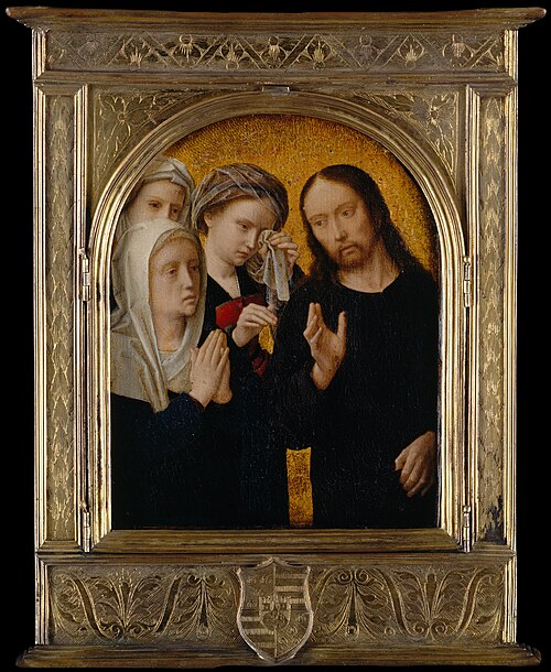 Christ Taking Leave of His Mother, 1500, Gérard David