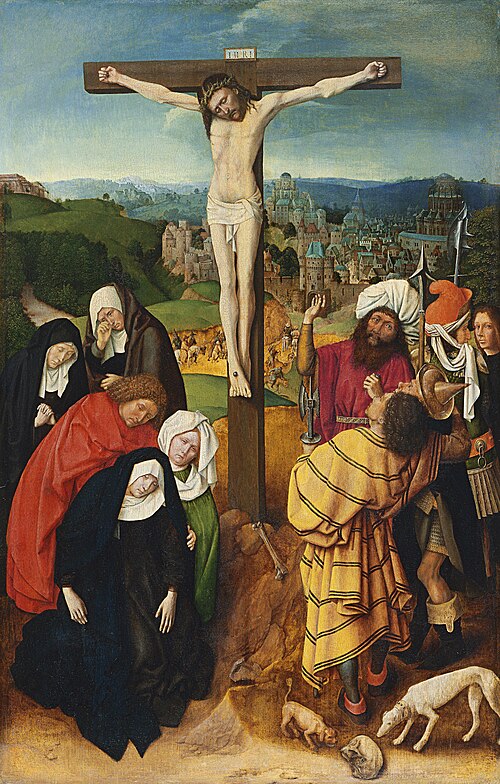 La Crucifixion, 1490, Gérard David