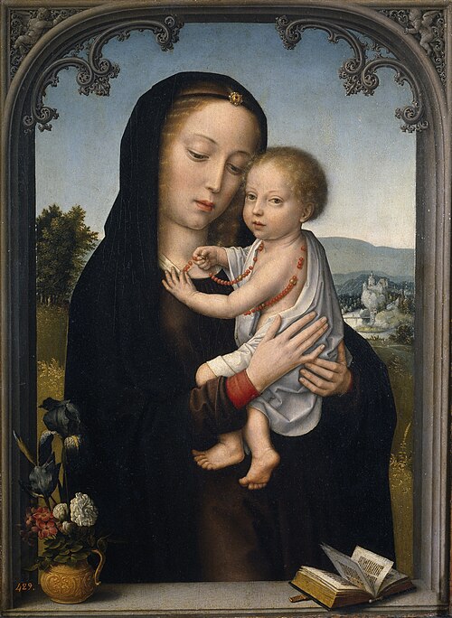 The Virgin with the Child, 1520, Gérard David