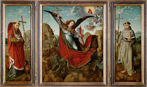 Altarpiece of St Michael, 1510, Gérard David